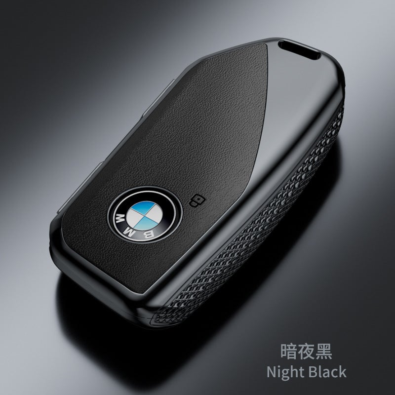 Suitable For New Bmw Key Cover X1/X2/X3/320Li/5 Series/3 Series/7 Series/525Li Nappa Pattern Fashion Case - Image 1
